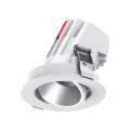 Refletor LED 25W espiga embutida embutida ajustável